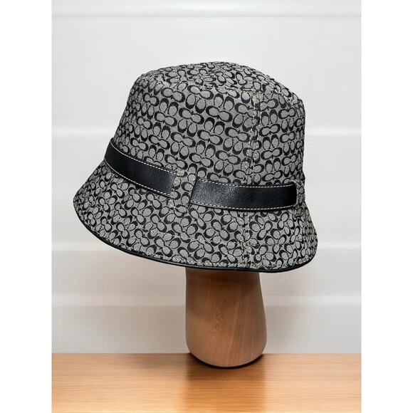 Y2K Coach FS2793 Mini Signature Crusher Hat Size M/L main image 7